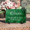 Plaque funéraire feuille-humide 13 Plaquedeces.fr